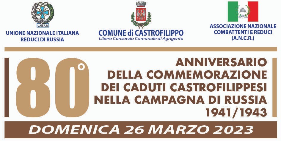 Commemorazione dei caduti castrofilippesi nella campagna di...